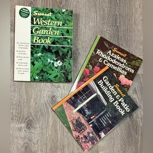 Sunset Gardening Book Bundle | Western Garden, Azaleas & Patio Building